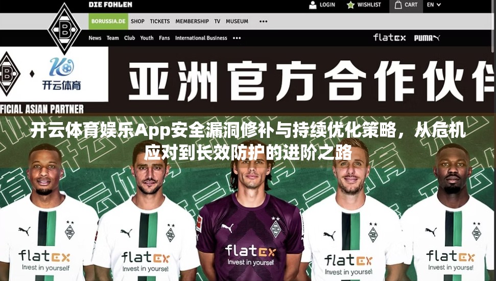 开云体育娱乐App安全漏洞修补与持续优化策略，从危机应对到长效防护的进阶之路