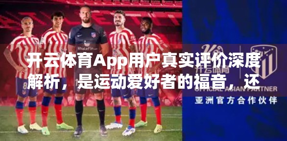 开云体育App用户真实评价深度解析，是运动爱好者的福音，还是流量陷阱？