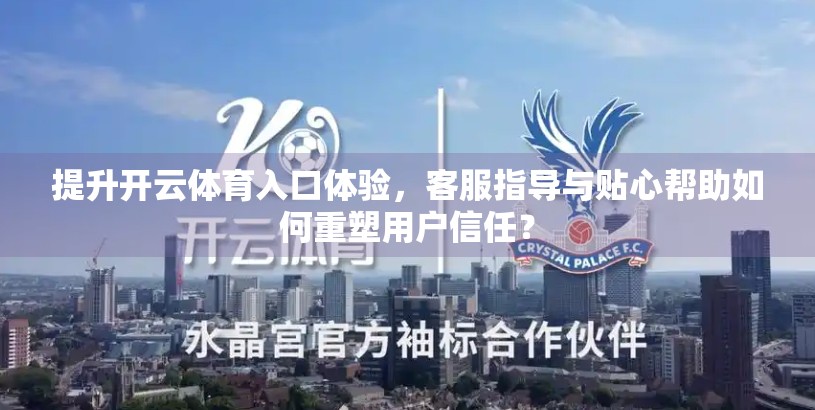 提升开云体育入口体验，客服指导与贴心帮助如何重塑用户信任？