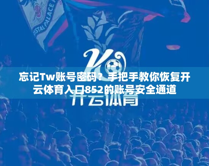 忘记Tw账号密码？手把手教你恢复开云体育入口852的账号安全通道