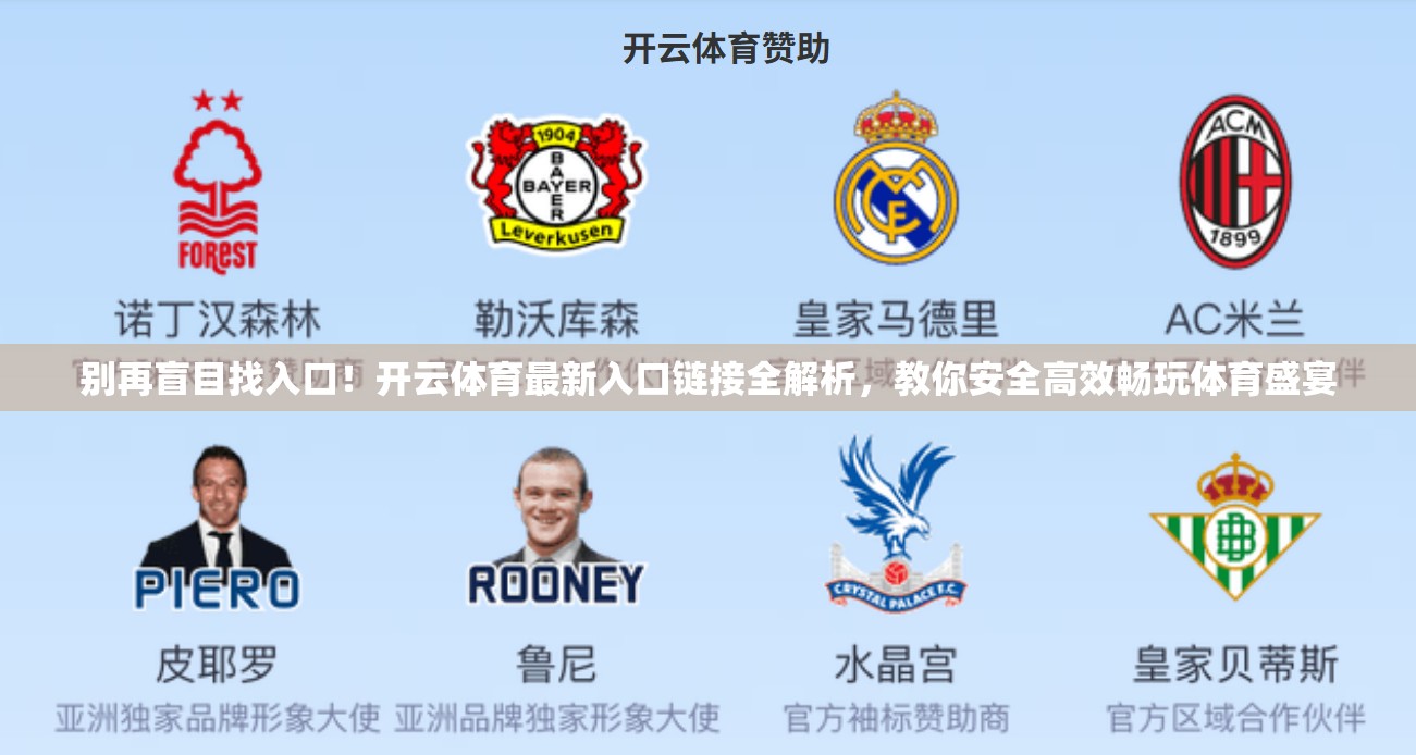 别再盲目找入口！开云体育最新入口链接全解析，教你安全高效畅玩体育盛宴