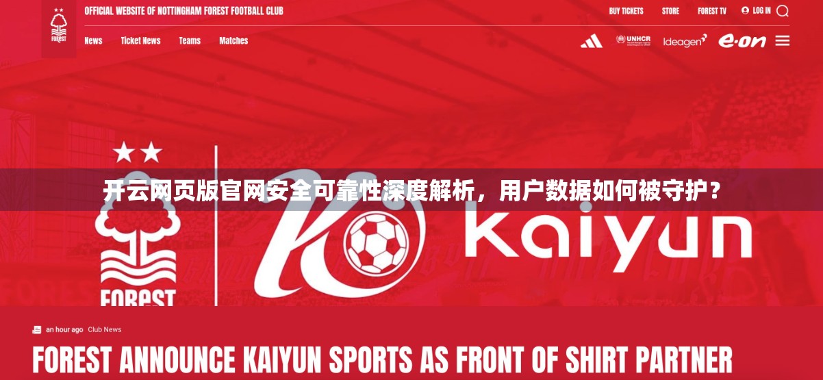 开云网页版官网安全可靠性深度解析，用户数据如何被守护？