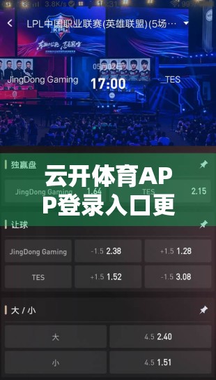 云开体育APP登录入口更新！新手必看的官方网址与使用指南（2024年最新版）