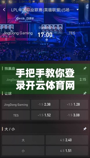 手把手教你登录开云体育网页版平台，新手也能轻松上手！